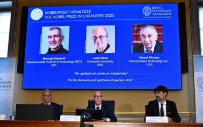 The work of three scientists on tiny quantum dots awards them the chemistry Nobel Prize.