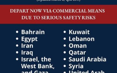 U.S. Urges Immediate Departure of Citizens from 14 Middle Eastern Nations Amid Rising Tensions