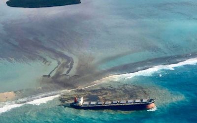 Mauritius: Government declares emergency over oil spill from grounded ship