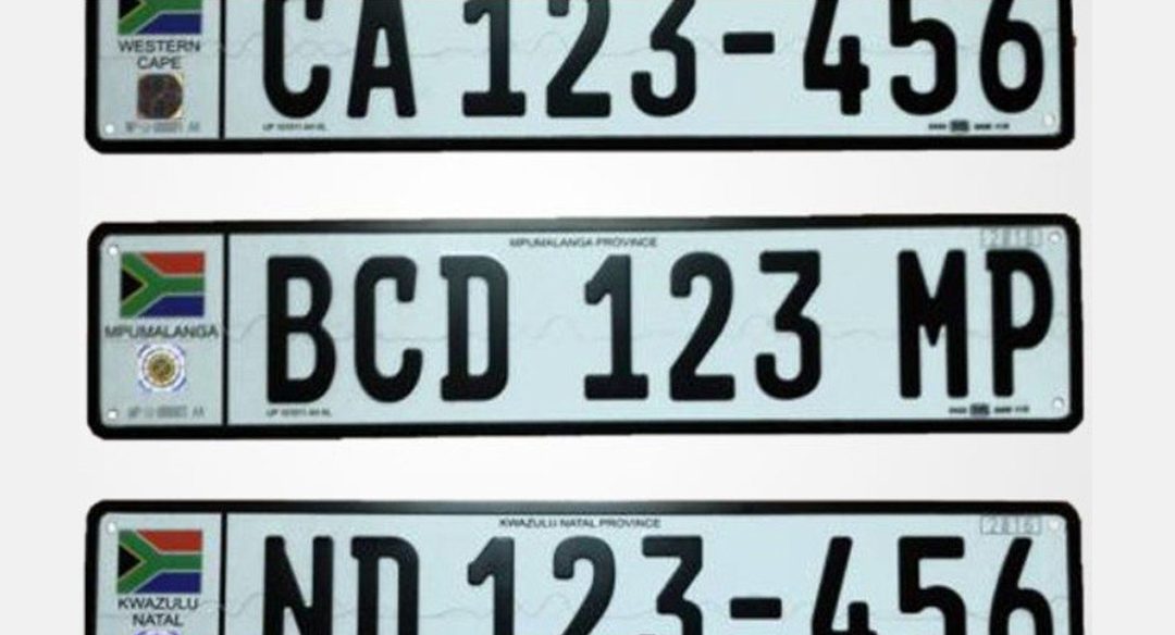 South Africa to introduce new motor vehicle plates