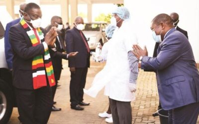 President Mnangagwa Launches Nu Gold Products