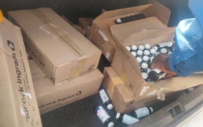 450 BOTTLES OF ILLEGAL COUGH SYRUP SEIZED IN BELVEDERE