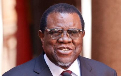 Namibian President Hage Geingob dies