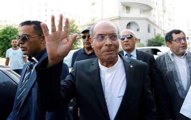 Former Tunisian President Marzouki Sentenced to Eight Years in Prison