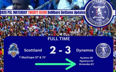 Dynamos Stun Scottland FC with Thrilling 3-2 Comeback Victory
