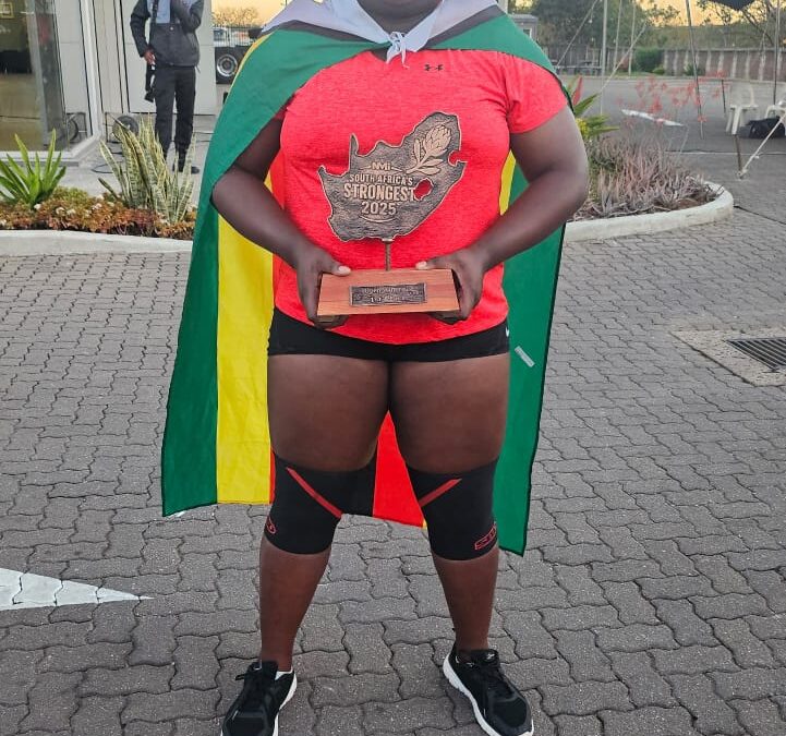 Zimbabwean Chido Maenzanise Crowned Africa’s Strongest Woman