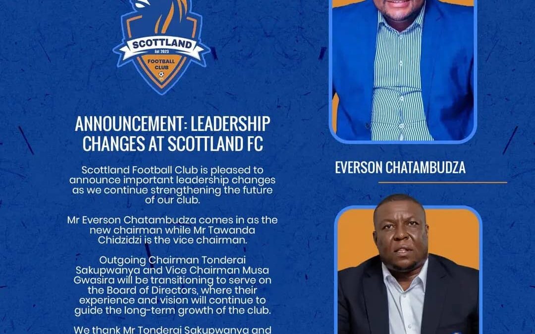 Scottland FC Appoints Everson Chatambudza as new Chairperson 