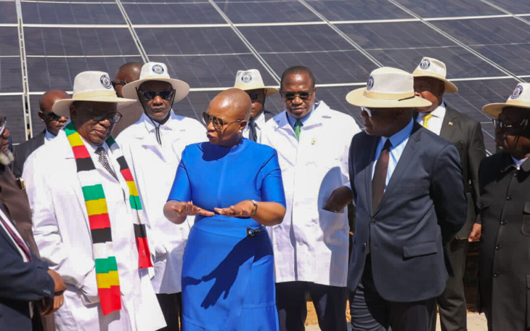 Government pushes clean energy as Mnangagwa commissions Glovers Solar Plant 